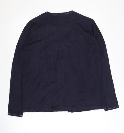 Honor Millburn Women's Blue Cardigan, Size M