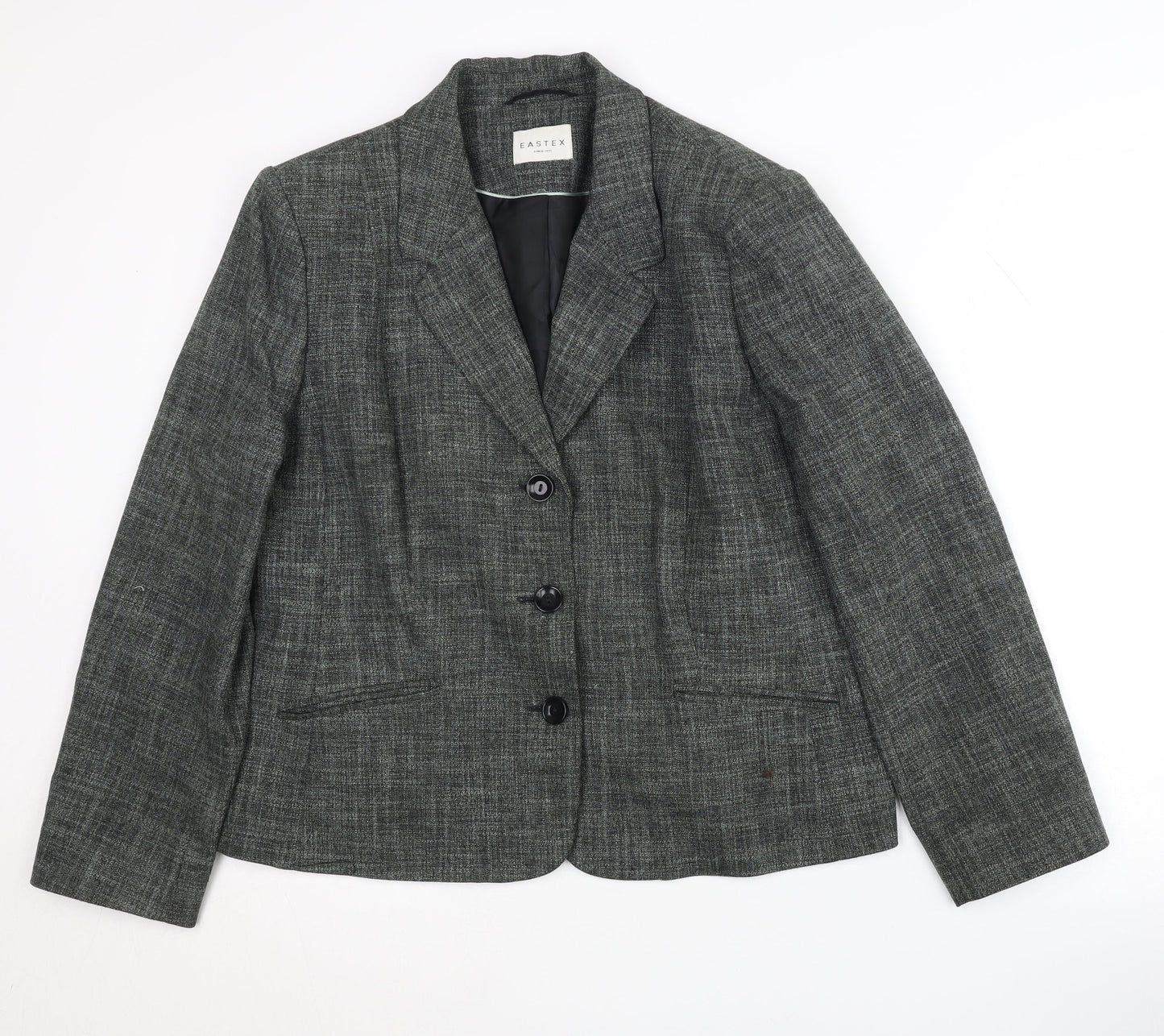 Eastex Women's Grey Blazer, Size 16, Business Casual