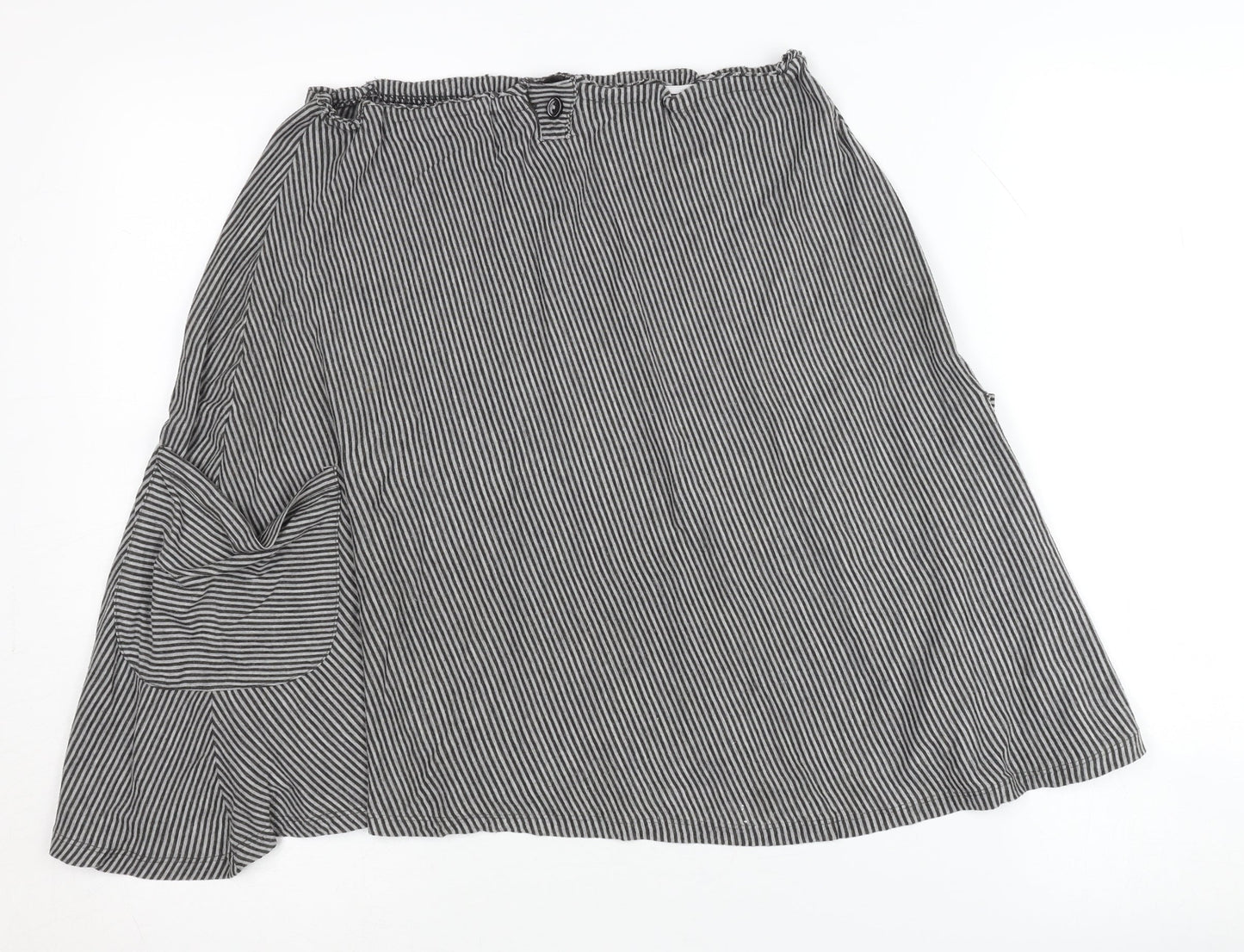 SoulCal Women’s Black Striped Skirt Size 10