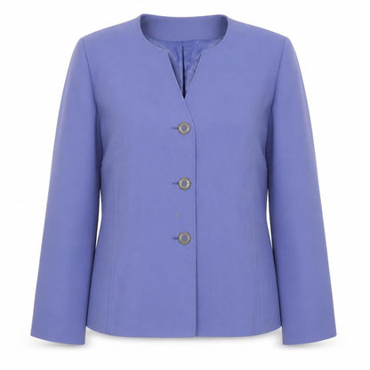 Womens UK Size 16 Eastex Regular Blue Blazer
