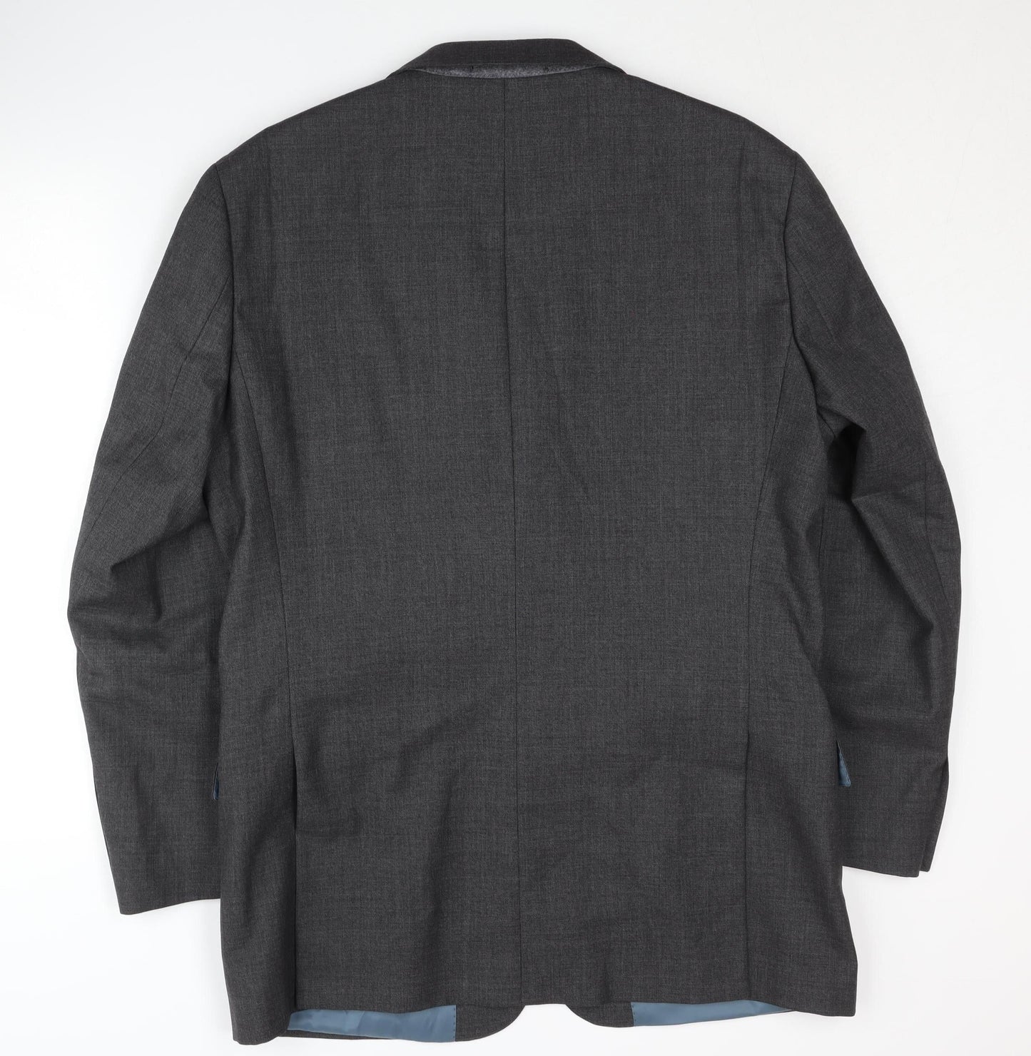 Mens UK Size 43 T.M.Lewin Regular Grey Suit Jacket