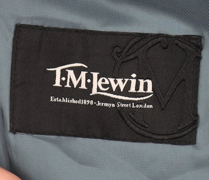Mens UK Size 43 T.M.Lewin Regular Grey Suit Jacket
