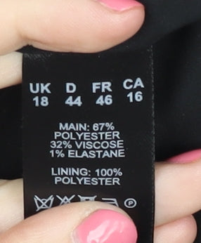 Eastex Women's Grey Chevron Blazer Size 18