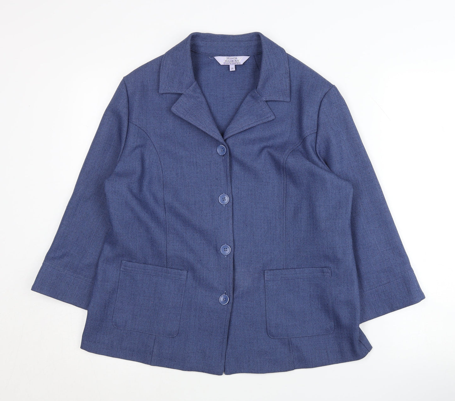 Honor Millburn Women's Blue Blazer Size 14