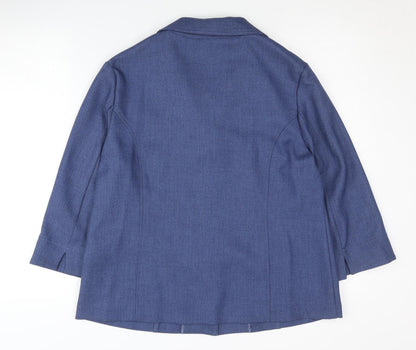 Honor Millburn Women's Blue Blazer Size 14