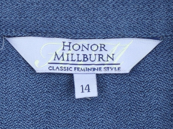 Honor Millburn Women's Blue Blazer Size 14