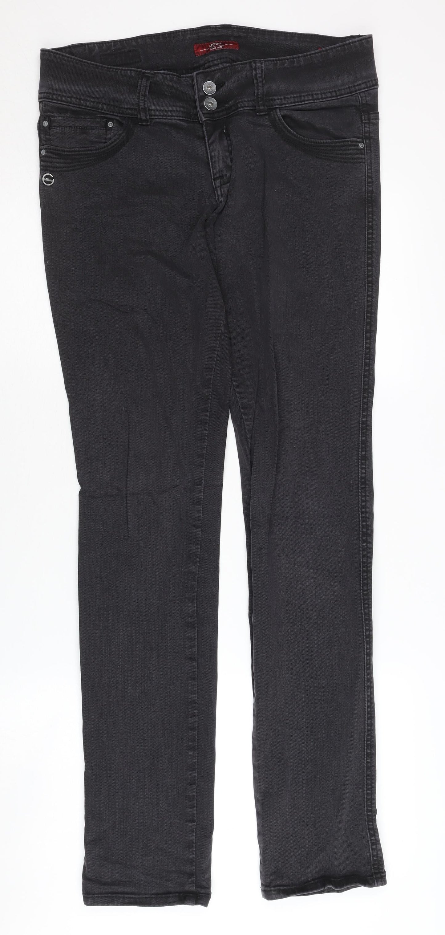 s.Oliver Women's Black Skinny Jeans Size 12