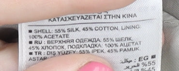 Banana Republic Women's Black Geometric Skirt Size 8