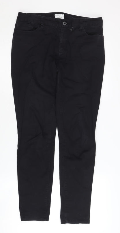 DKNY Women's Black Straight Jeans - Size XS