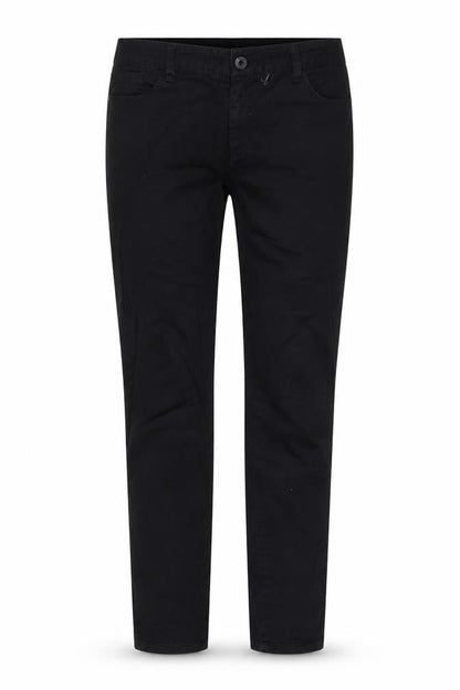 Womens UK Size XS DKNY Regular Fit Straight Black Jeans