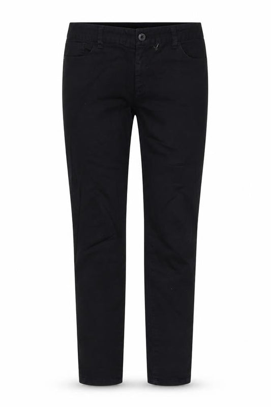 Womens UK Size XS DKNY Regular Fit Straight Black Jeans