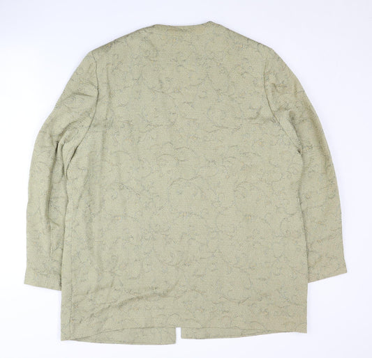 Eastex Women’s Beige Blazer - Size 18