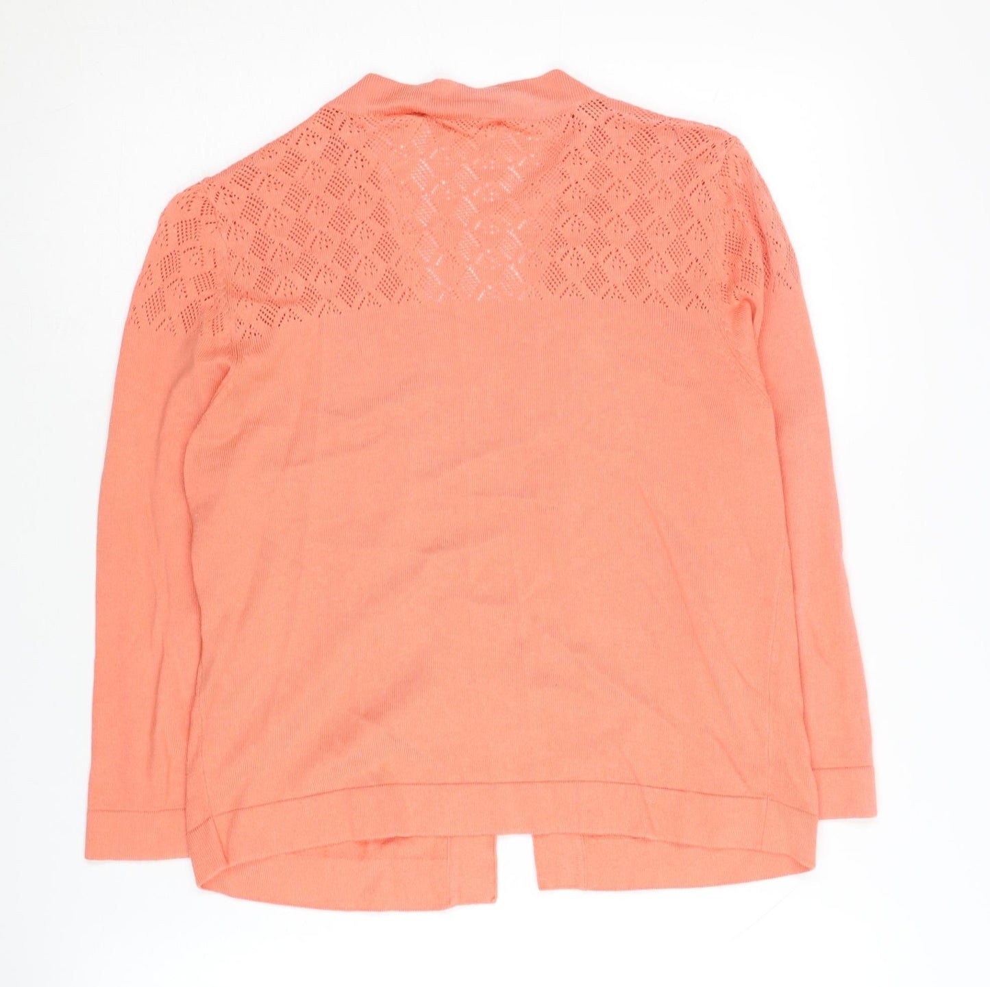 Womens UK Size S Woolovers Pink Cardigan Jumper