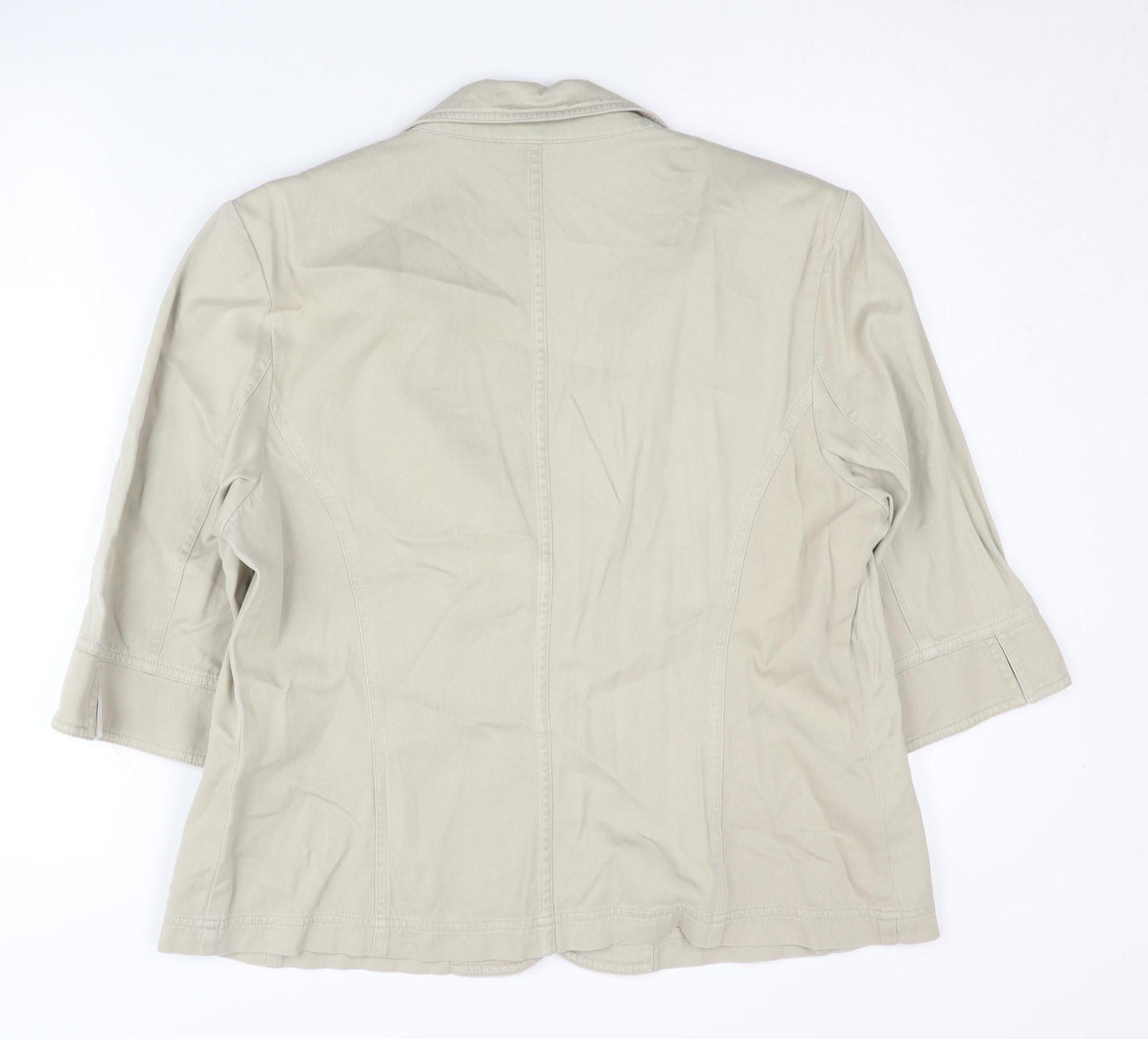 Viyella Women's Beige Blazer Size 16