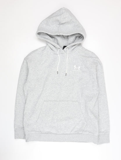Under Armour Men's Grey Pullover Hoodie M