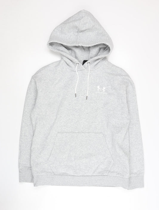 Under Armour Men's Grey Pullover Hoodie M