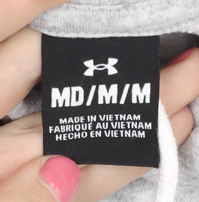 Under Armour Men's Grey Pullover Hoodie M