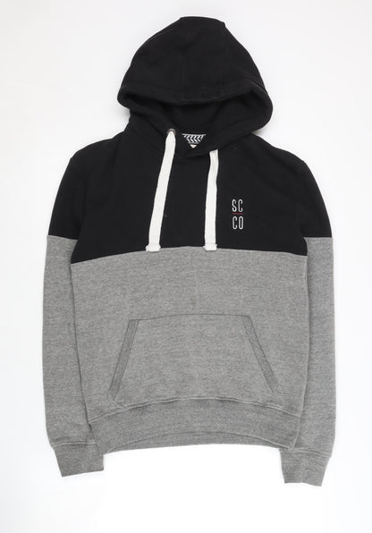 Mens UK Size S SoulCal & Co Multicoloured Pullover Hoodie