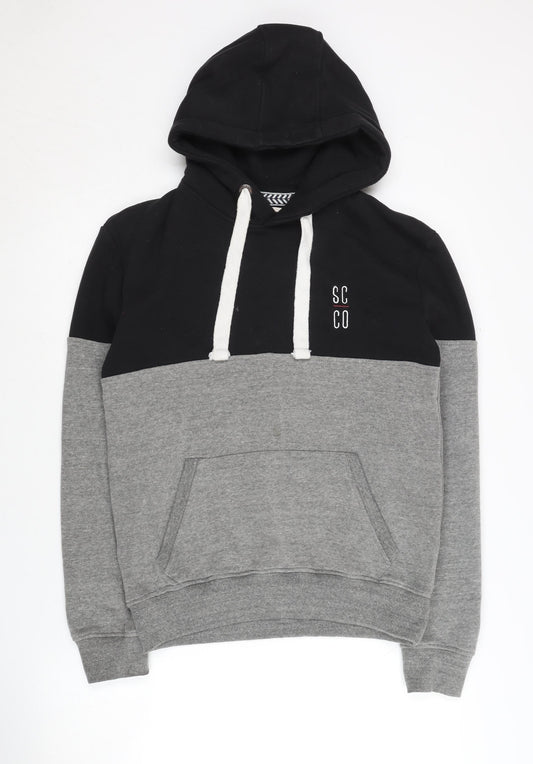 Mens UK Size S SoulCal & Co Multicoloured Pullover Hoodie