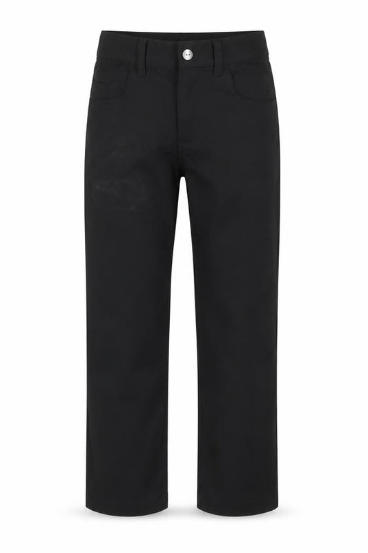 Puma Boys Black Trousers Size 9-10 Years Polyester