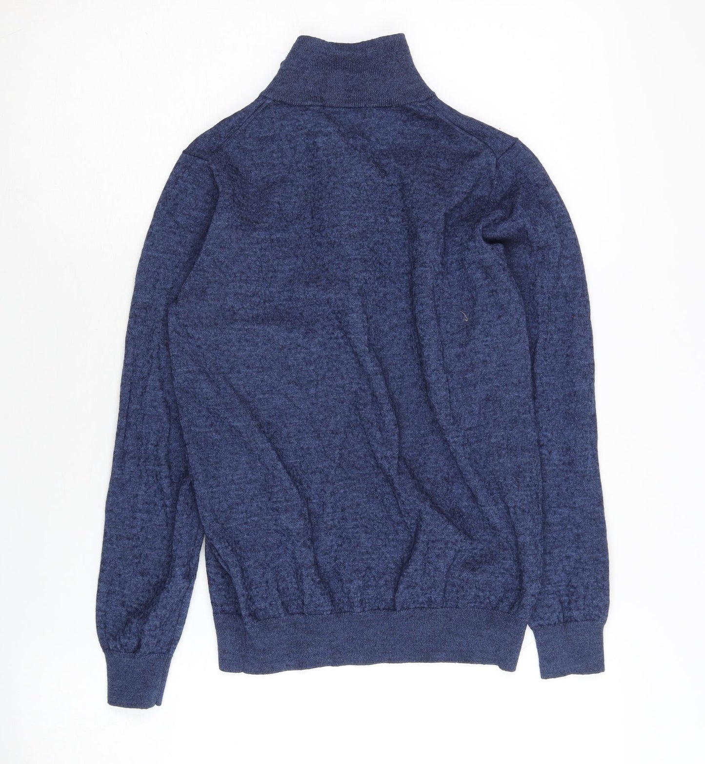 Daniel Hechter Men's Blue S Jumper, 1/2 Zip Knit