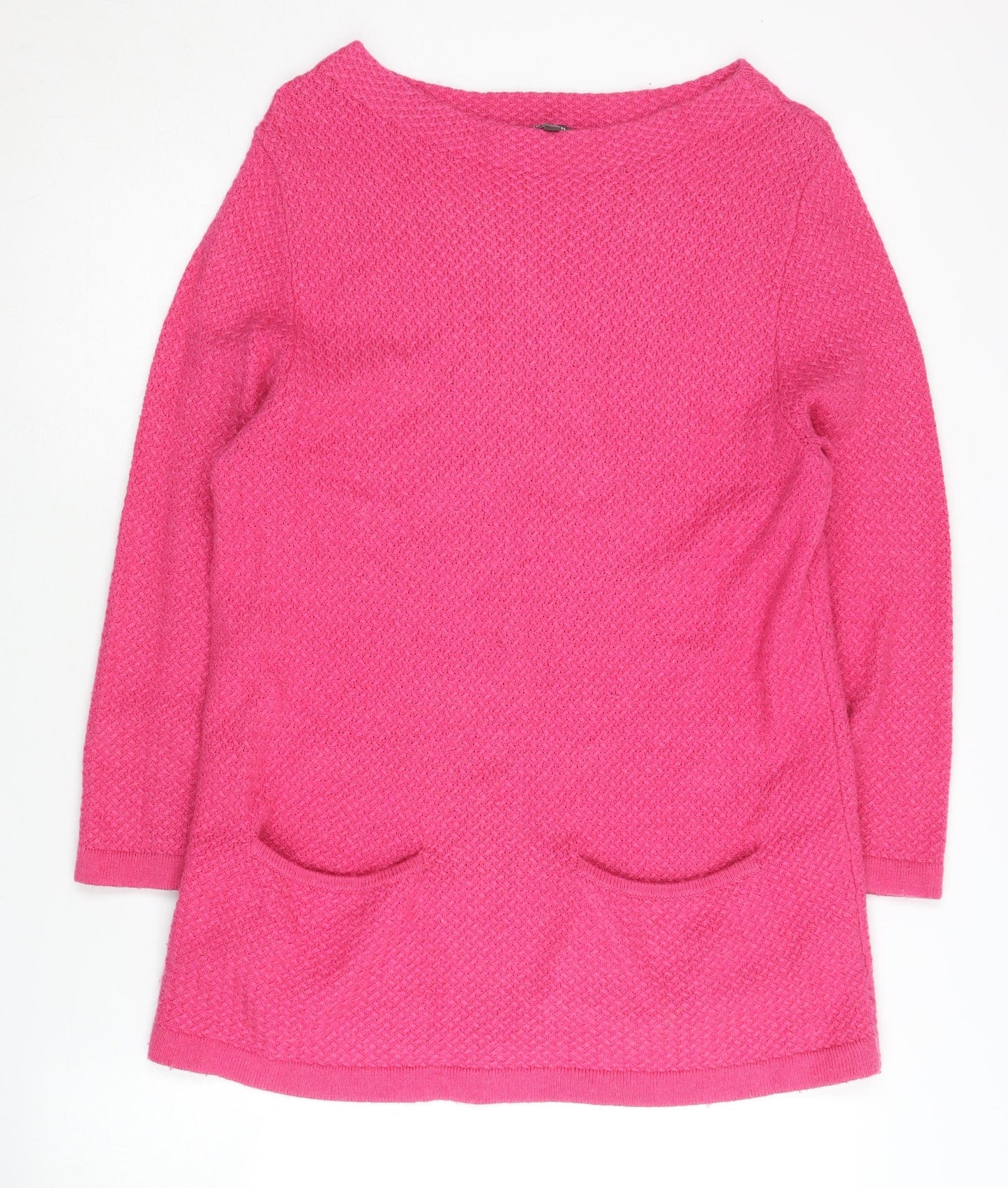 Laura Ashley Women's Pink Tunic Jumper Size 10