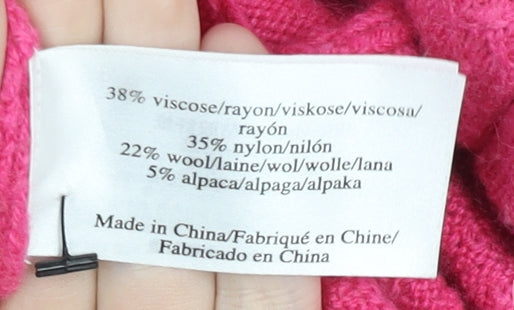 Laura Ashley Women's Pink Tunic Jumper Size 10