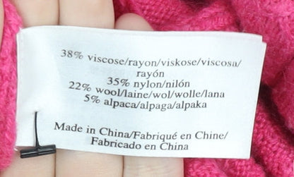 Laura Ashley Women's Pink Tunic Jumper Size 10