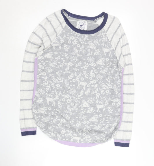 Womens UK Size 10 Mantaray Multicoloured Pullover Jumper