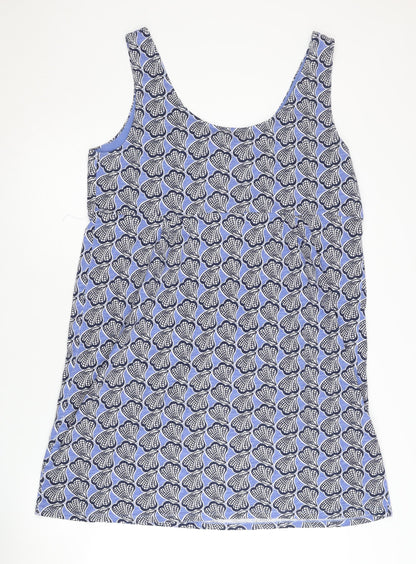 Boden Women’s Blue Floral Shift Dress, Size 12