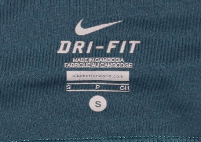 Nike Women's Blue Cropped Leggings S