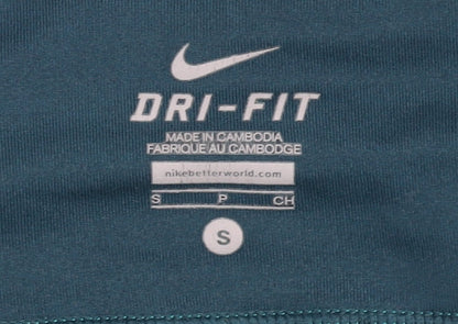 Nike Women's Blue Cropped Leggings S