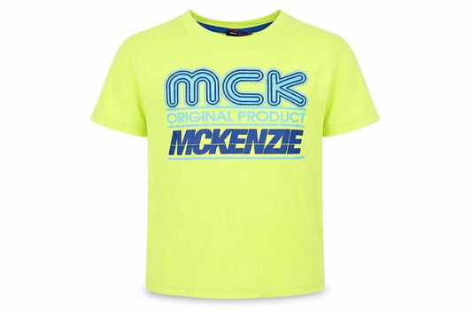 McKenzie Boys Green Graphic T-Shirt, 5-6 Years, Casual Style