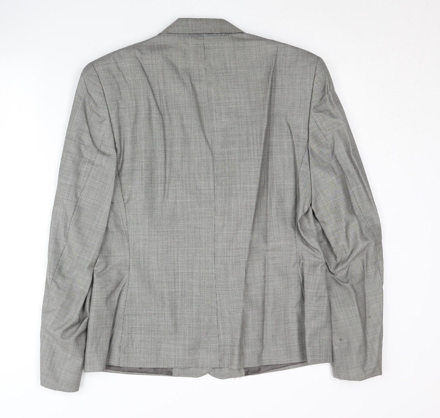 Austin Reed Women's Grey Blazer, Size 12, Classic Wool