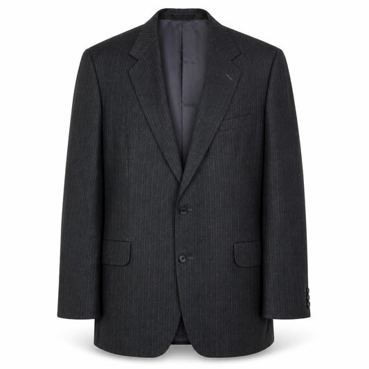 Magee Men's Grey Wool Blazer, Size 42 REG, Elegant Style