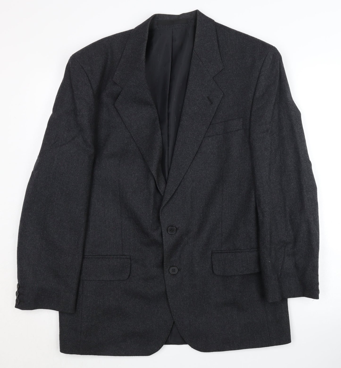 Centaur Men's Grey Wool Blazer, Size 40, Formal Jacket