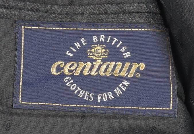 Centaur Men's Grey Wool Blazer, Size 40, Formal Jacket