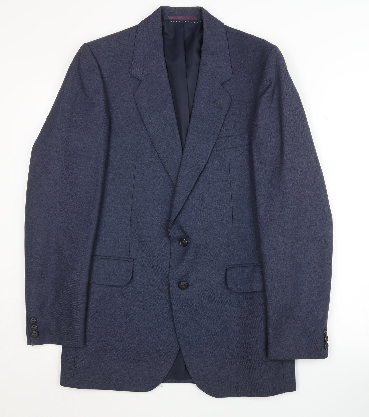 Mens UK Size 38 Centaur Regular Blue Suit Jacket
