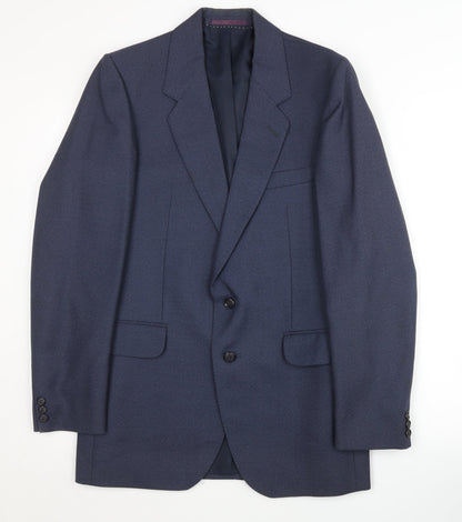 Mens UK Size 38 Centaur Regular Blue Suit Jacket