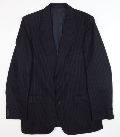 Pierre Cardin Men's Blue Striped Blazer Jacket 42