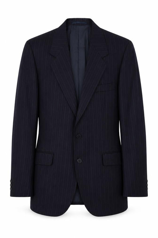 Pierre Cardin Men's Blue Striped Blazer Jacket 42