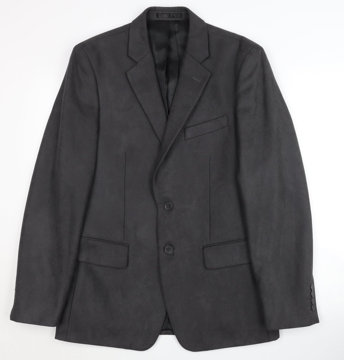 Mens UK Size 40 Jeff Banks Regular Grey Suit Jacket