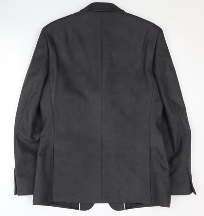 Mens UK Size 40 Jeff Banks Regular Grey Suit Jacket