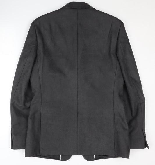 Mens UK Size 40 Jeff Banks Regular Grey Suit Jacket