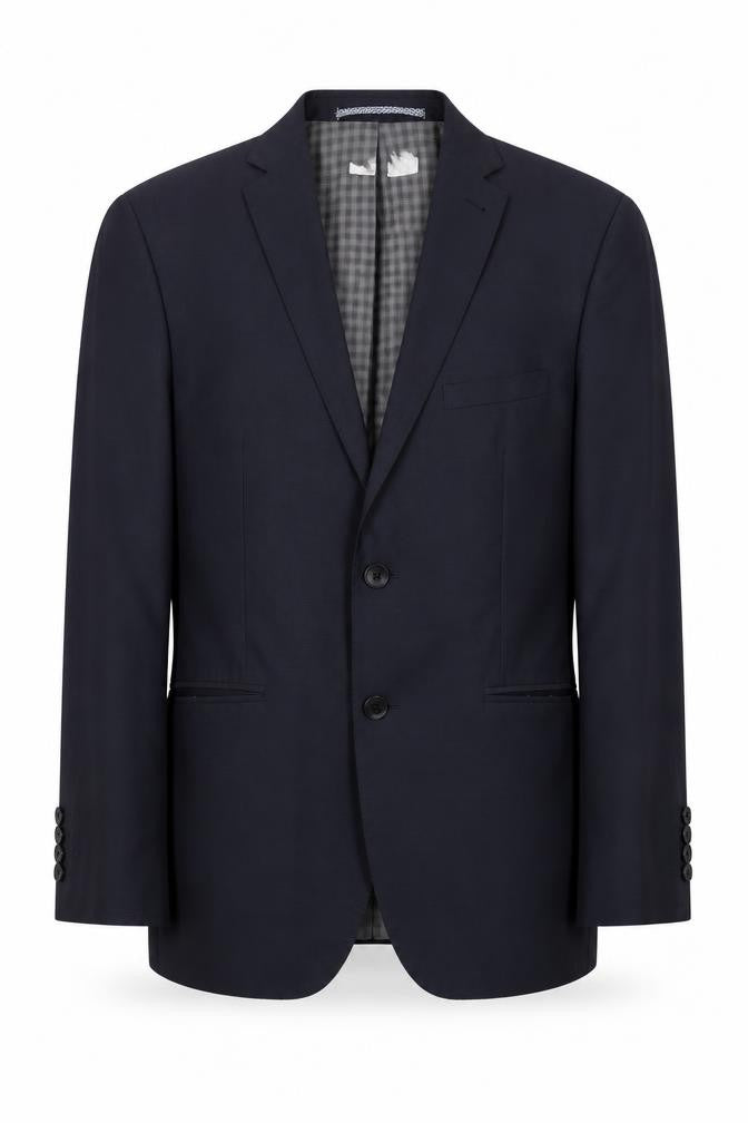 Mens UK Size 38 Ben Sherman Regular Blue Suit Jacket