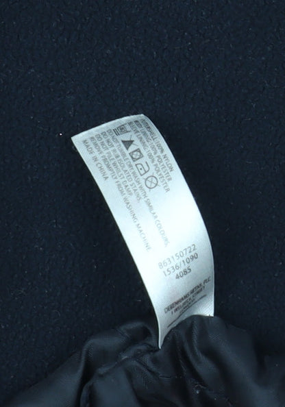 Maine New England Men's Blue Hooded Parka Jacket Size S