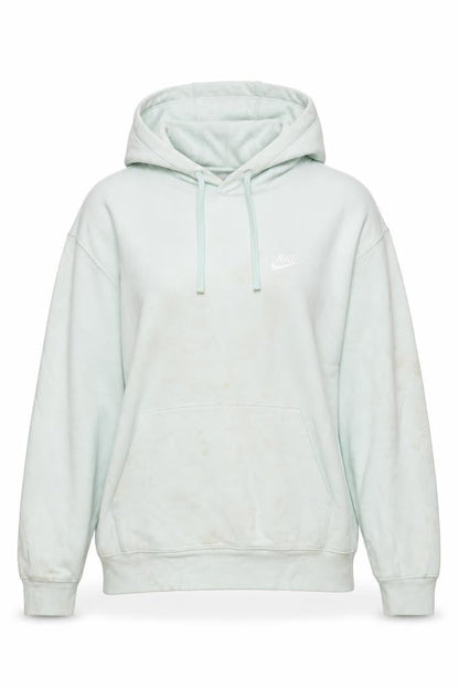 Unisex Adults UK Size L Nike Green Pullover Hoodie