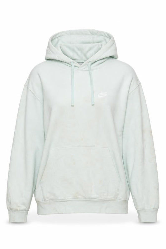 Front view of Nike unisex green pullover hoodie -, size L