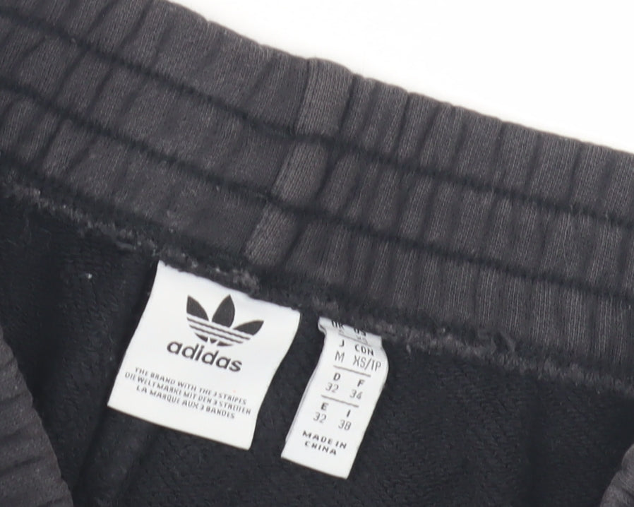 Adidas Women Black Athletic Shorts Size 4