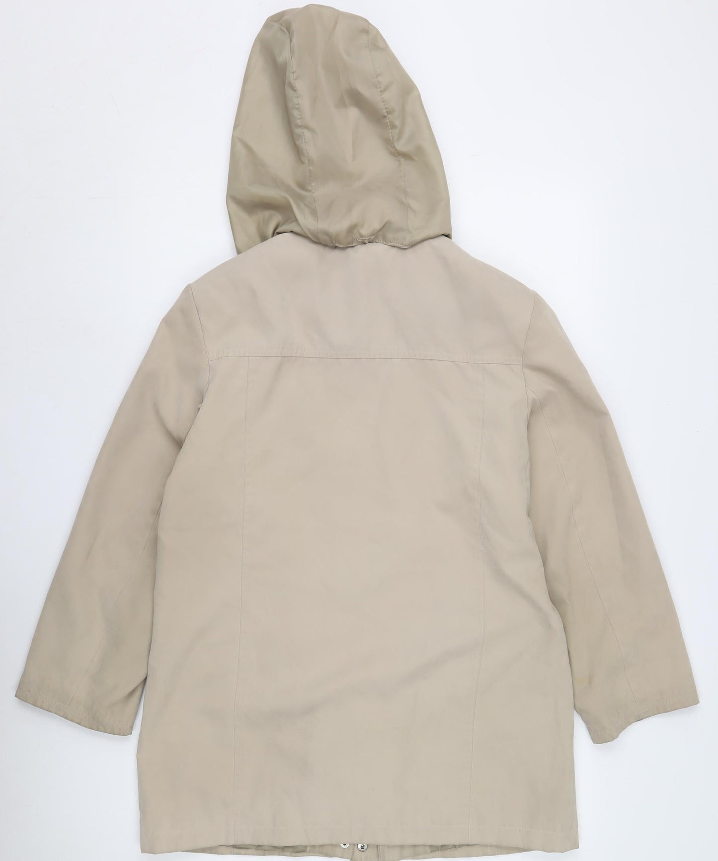 Womens UK Size 12 EWM Beige Parka Coat